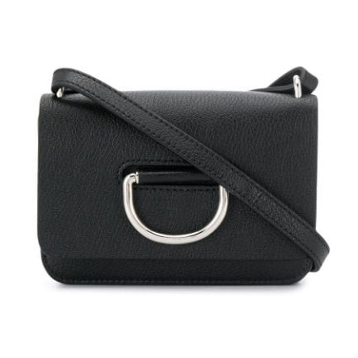 Image 1 of バーバリーバッグ 8011049BLK The Mini Leather D-ring Bag