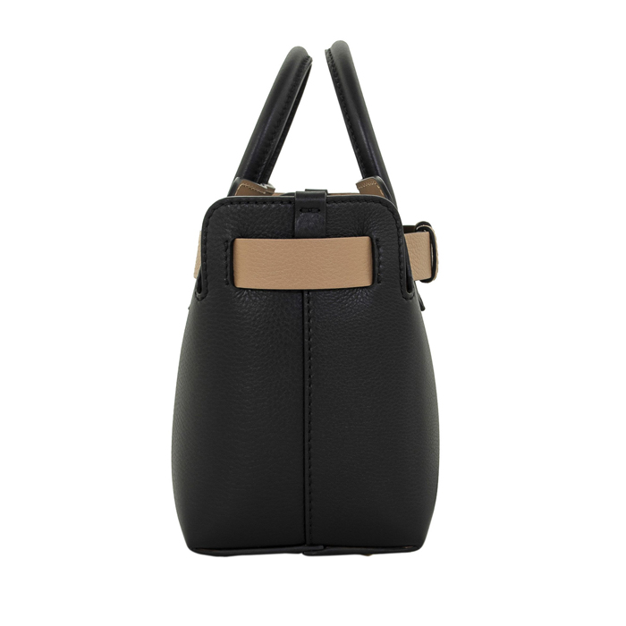 Image 2 of バーバリーバッグ 8009566BLK The Belt Bag black leather mini bag