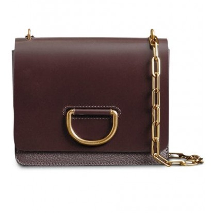 Image 1 of バーバリーバッグ 4076423D-CL Clutch with D ring DEEP CLARET