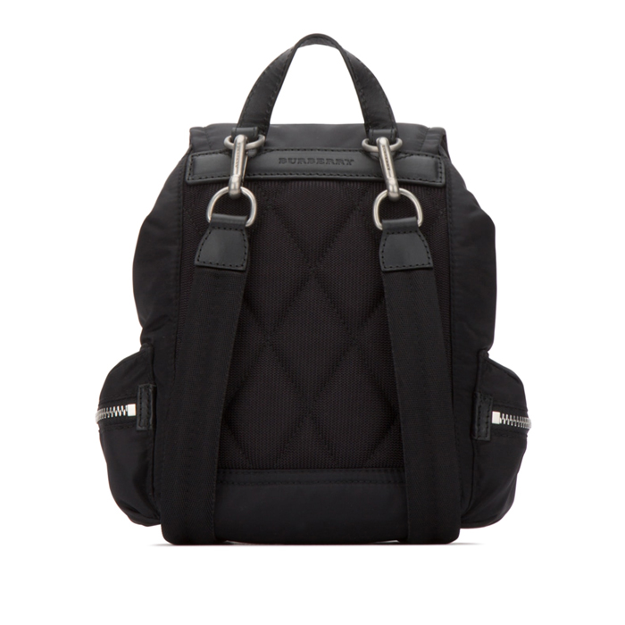 Image 2 of バーバリーバックパック 8006716BLK Black polyamide blend small Rucksack backpack