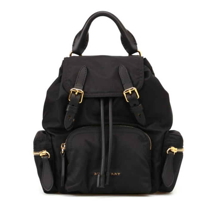 Image 1 of バーバリーバックパック 4075972BLK The Rucksack black small backpack