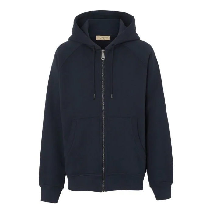 Image 1 of バーバリー メンズ スポーツ ジャケット 8008325NAVY Embroidered Logo Jersey Hooded Top