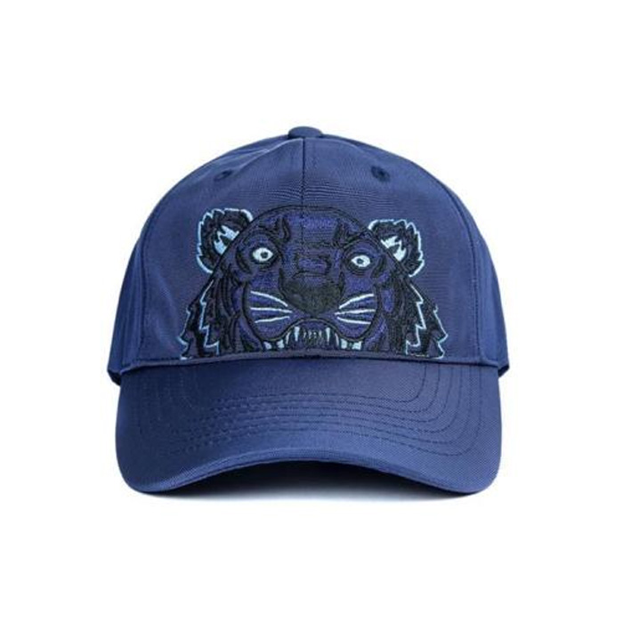 ケンゾーベースボールキャップ 帽子 タイガー刺繍 ブラック メンズ 5AC301 F20 76