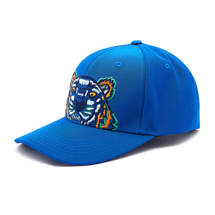 Image 2 of ケンゾーベースボールキャップ 帽子 タイガー刺繍 ブルー メンズ 5AC301 F20 70