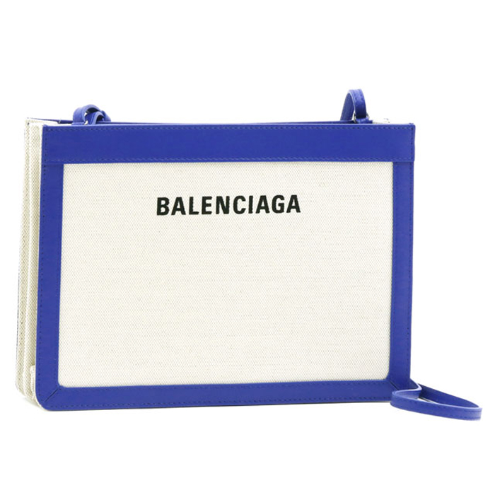 Image 1 of バレンシアガバッグ 339937 AQ37N 4181 SHOULDER BAG NATURAL BLUE