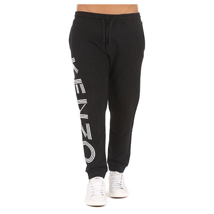 Image 2 of ケンゾーメンズ ロゴ プリント スウェットパンツ 黒 5PA716 4MD 99