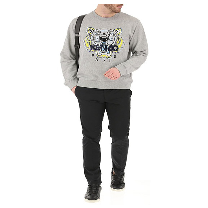 Image 2 of ケンゾーメンズ スウェット トレーナー タイガーロゴ刺繍  5SW001 4XA 94