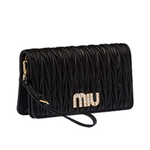 ミュウミュウバッグ  5DH0292BSQ NERO