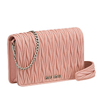 Image 2 of ミュウミュウバッグ  5BP001N88ORCH D_LICE LEATHER BAG