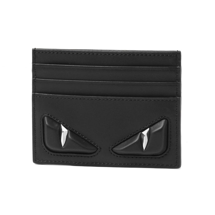 Image 1 of フェンディウォレット 7M0164 O76 F0GXN BLACK Leather Card Holders