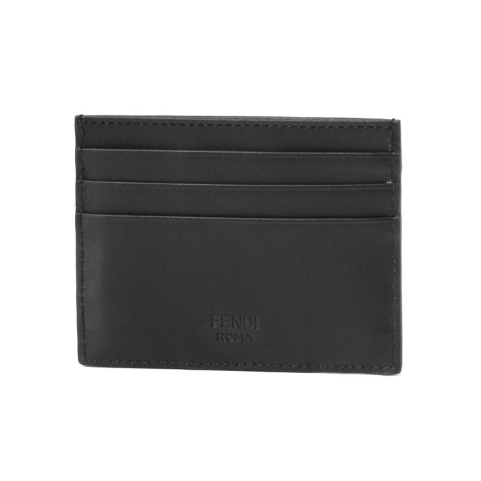 Image 2 of フェンディウォレット 7M0164 O76 F0GXN BLACK Leather Card Holders