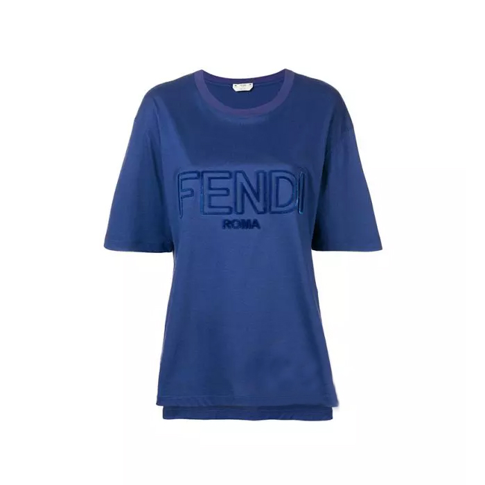 Image 1 of フェンディレディTシャツ FAF077 A47A F12QA BLUE