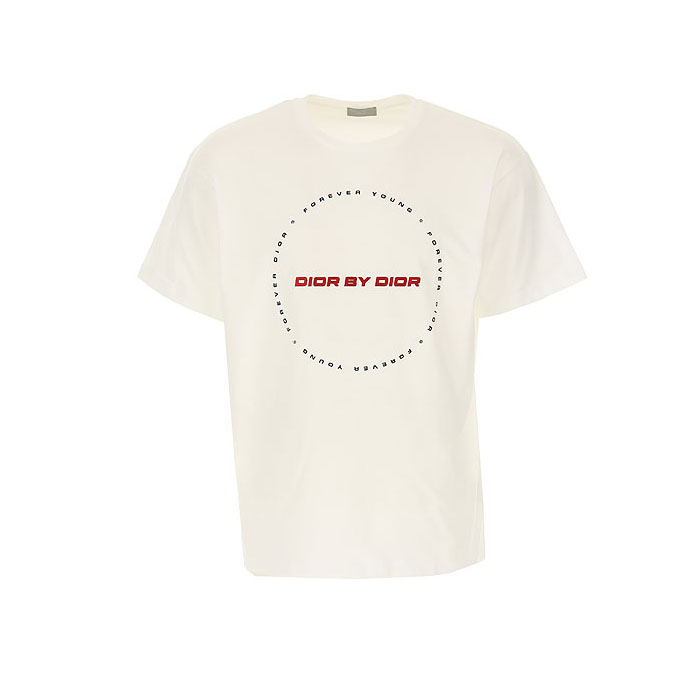 DIOR MEN T-SHIRT 863J611W5810 089 WHITE