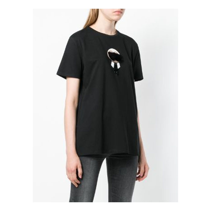 Image 2 of フェンディ レディTシャツ S FS7036 89J F0GME BLACK