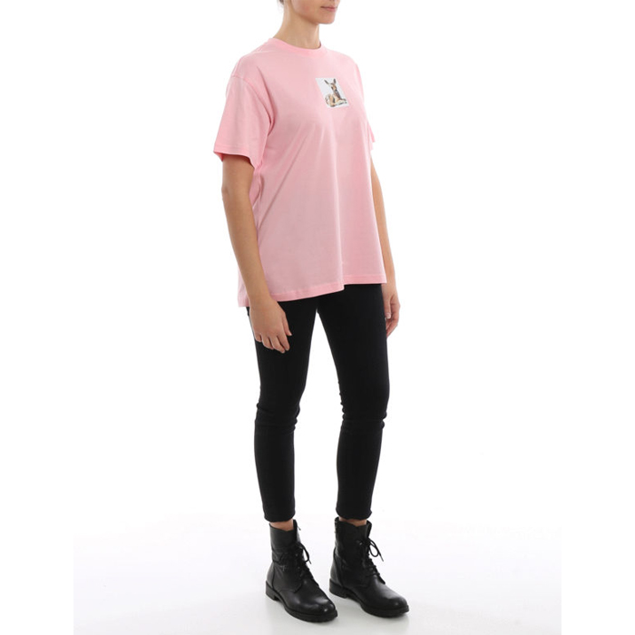 Image 2 of バーバリーレディース 半袖Tシャツ ピンク バンビ 8024652 CAPI