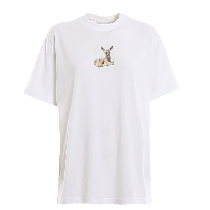 Image 1 of バーバリーレディース 半袖Tシャツ ホワイト バンビ 8024653 WHIT