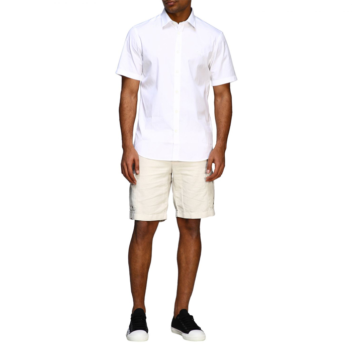 Image 2 of バーバリーメンズ半袖 カッターシャツ ホース刺繍 WHITE メンズ 8025614 WHIT