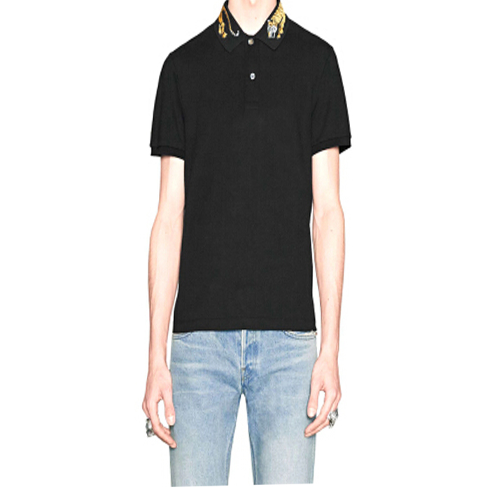 グッチ埋葬男虎虎刺身半袖 POLO 453865 X5H82 1004