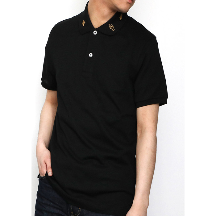 Image 2 of グッチ メンズトップスポロシャツラグジュアリーブランドイタリアシャツフォーンストレッチコットンピッカー  523058 9U95 1236