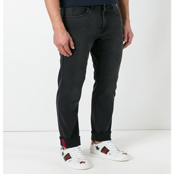 Image 2 of グッチパンツ ブラックグリーン 456107 XR365 1060