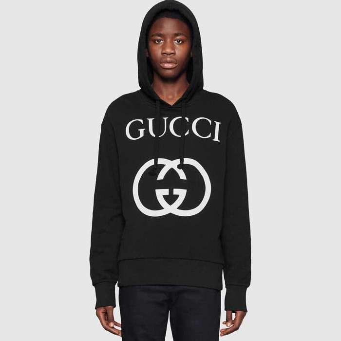 Image 2 of グッチインターロッキンググリップGプリントロゴパーカーL 475374 X3Q25 1289