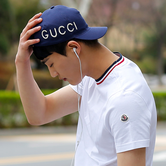 Image 2 of グッチ ロゴが刺繍された野球帽  478948 3HD05 4100