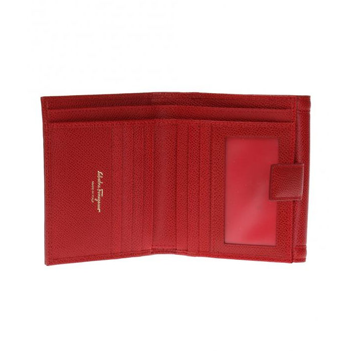 Image 2 of フェラガモウォレット 22-C911 PEBBLE CALF LIPSTICK \