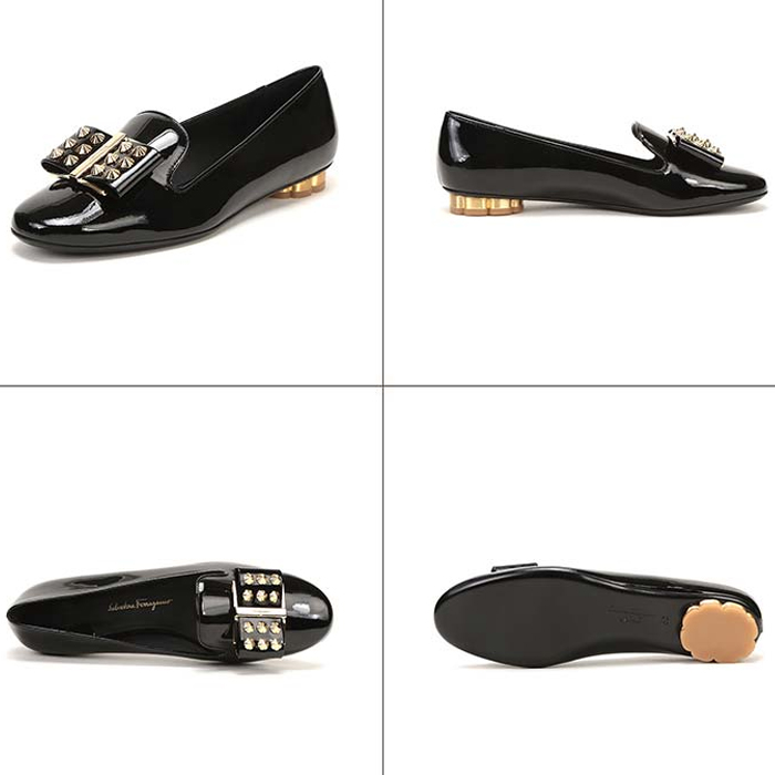 Image 2 of フェラガモレディシューズ 0693189 PA-C NERO BLACK