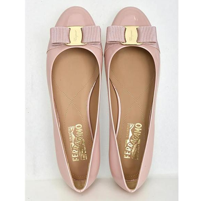 フェラガモレディシューズ 0643083 PA-C BOBO PALE PINK