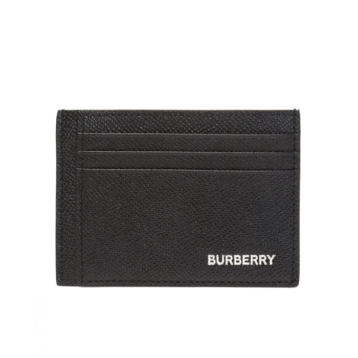 Image 1 of バーバリーWallet Money Clip Card Case Black 8014665 BLK