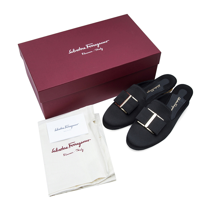 Image 2 of フェラガモレディシューズ 0684539 CALF NERO BLACK