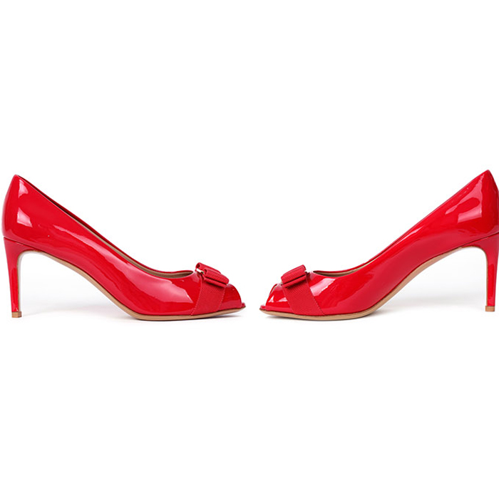 Image 2 of フェラガモレディシューズ 0655612 PA-C PAMP RED