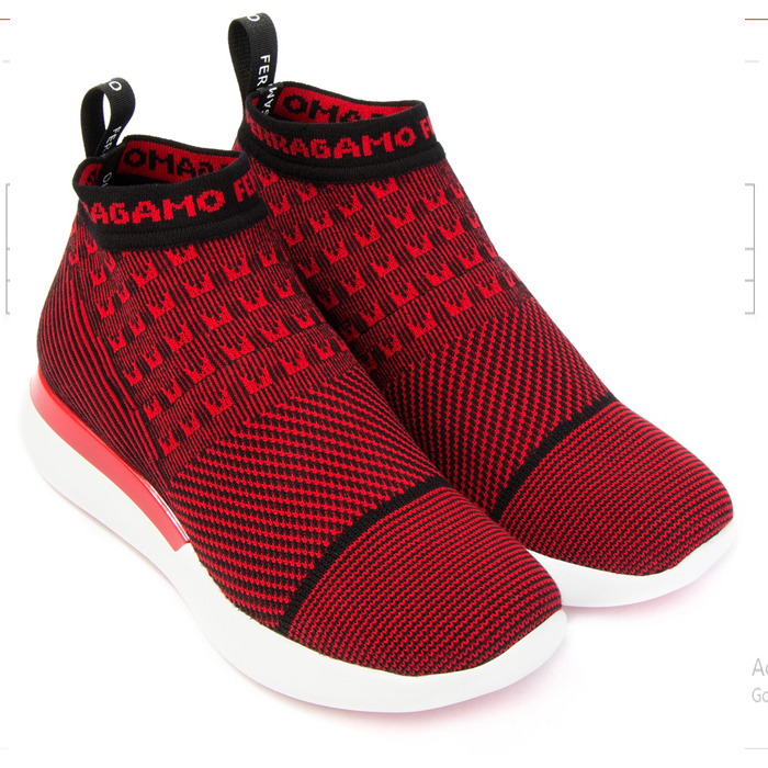 フェラガモレディシューズ 0671633 CALF LIPS RED