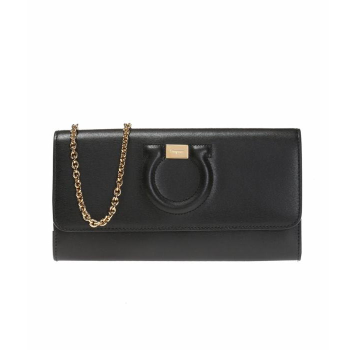 フェラガモバッグ 22-D292 CALF NERO Black