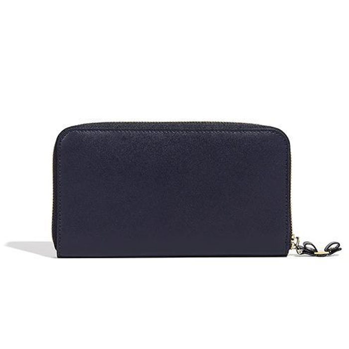 Image 2 of フェラガモウォレット 22-D267 CALF NAVY Vara Blue Leather Long Wallet