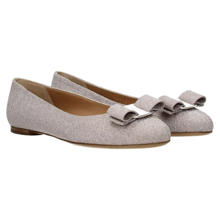 Image 2 of フェラガモレディシューズ 0710289 FABR BOBO Ballerine Donna Rosa