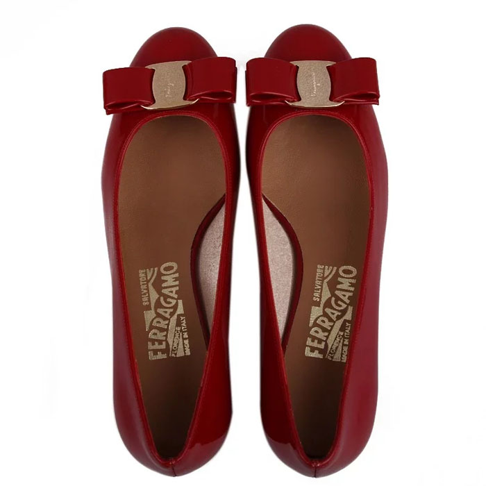 Image 2 of フェラガモレディシューズ 0591964 NAPLAK-CALF ROSO