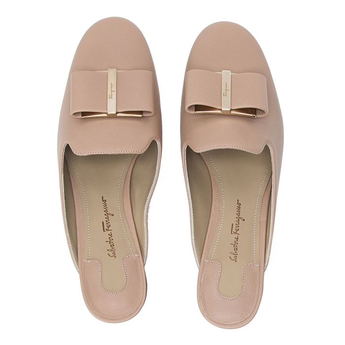 フェラガモレディシューズ 0684333 CALF N-B NUDE PINK