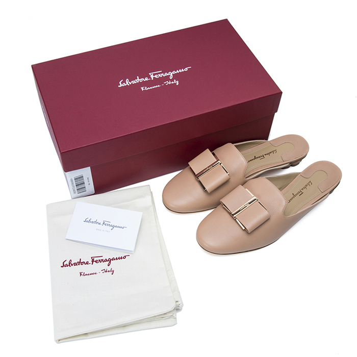 Image 2 of フェラガモレディシューズ 0684333 CALF N-B NUDE PINK