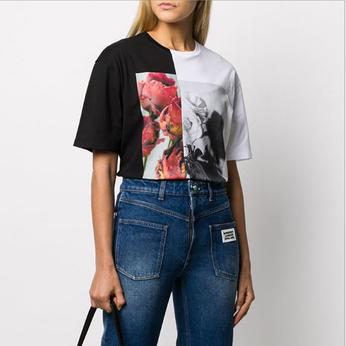 アレキサンダー マックイーン レディース Tシャツ  610929 QZAAY 0520