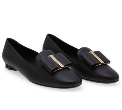 【フェラガモ】オーナメントボウ モカシンローファー