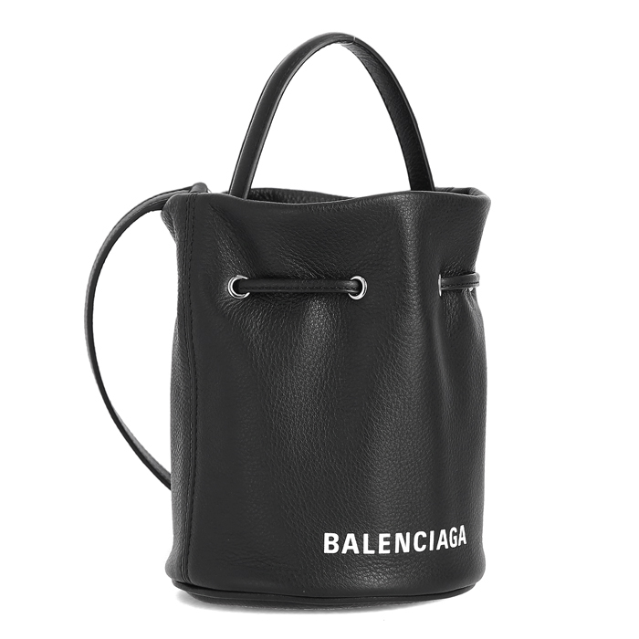 バレンシアガ BALENCIAGA 638342 DLQ4N 1000 エブリデイ ドローストリング バケット バッグ