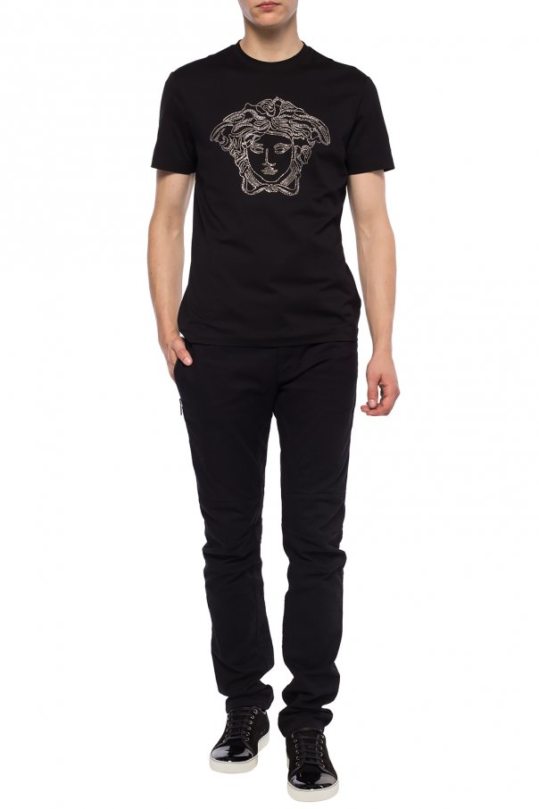 Image 2 of ヴェルサーチメデューサヘッドショートスリーブ Tシャツ A77977 A214683 A008