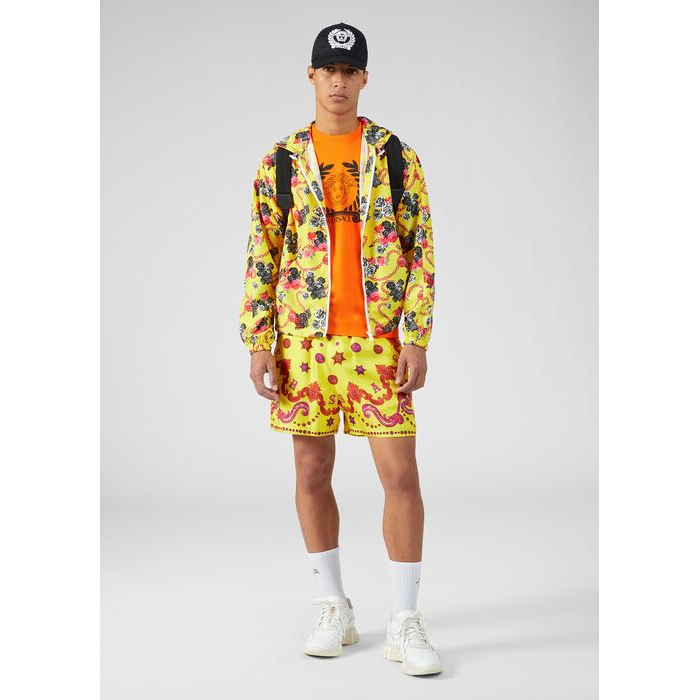 Image 2 of ヴェルサーチメデューサプリントメンズ半袖Tシャツ A85156 A228806 A1200