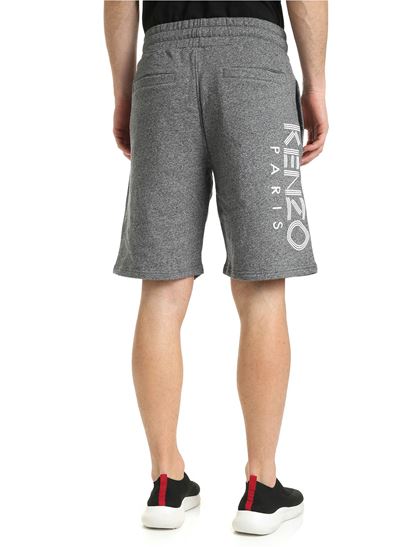 Image 2 of ケンゾーメンズ グレー メランジ アーバンバミューダ 5PA725 4MD 98