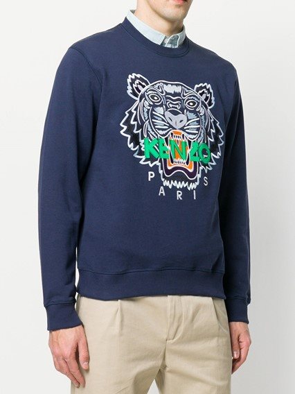 Image 2 of ケンゾーメンズ スウェット トレーナー タイガーロゴ刺繍  5SW001 4XA 78