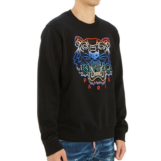 Image 2 of ケンゾーメンズ スウェット トレーナー タイガーロゴ刺繍  5SW008  4XA 99