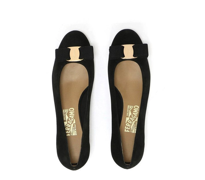 Image 2 of FERRAGAMO LADY SHOES シューズ 0581488 VARA NERO