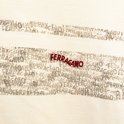 Image 2 of FERRAGAMO MEN'S T SHIRT Tシャツ 12-1469 0671981 BCO