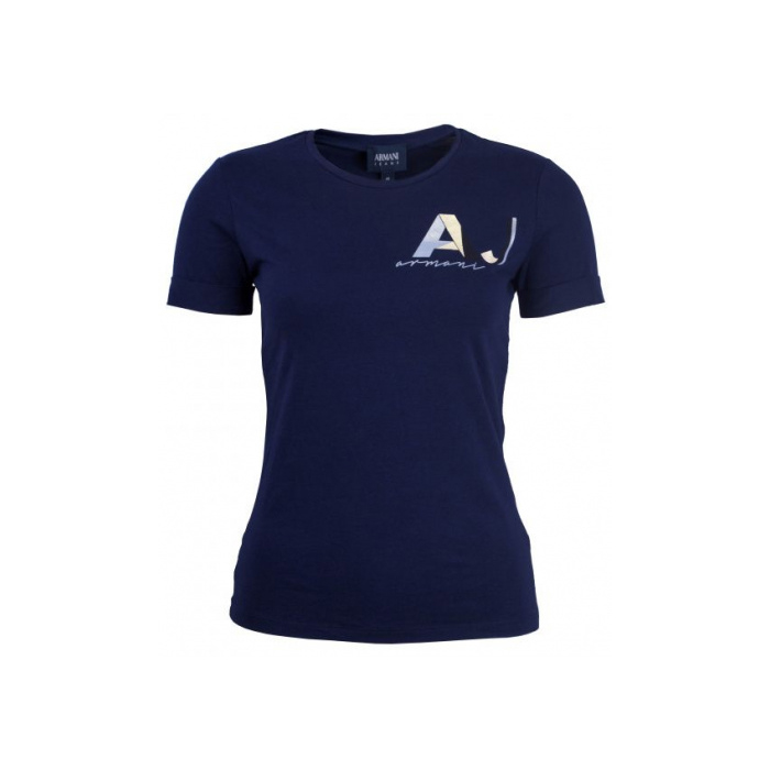 Image 1 of AJ LADIES T-SHIRT アルマーニ ジーンズ レディースTシャツ 3Y5T41 5JABZ 1576